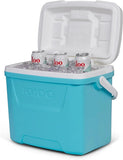 Igloos Cooler Hard-Sided Ice Chest, Insulated Portable Cooler, Heavy-Duty, Leak-Resistant Lid, Lightweight Ergonomic Handle