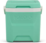 Igloos Cooler Hard-Sided Ice Chest, Insulated Portable Cooler, Heavy-Duty, Leak-Resistant Lid, Lightweight Ergonomic Handle