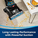 BIISSELL PowerForce Helix Bagless Upright Vacuum, Pet-Friendly, Powerful Suction for Carpet, Tile & Hardwood, Lightweight Design, Washable Filters, Scatter-Free Technology