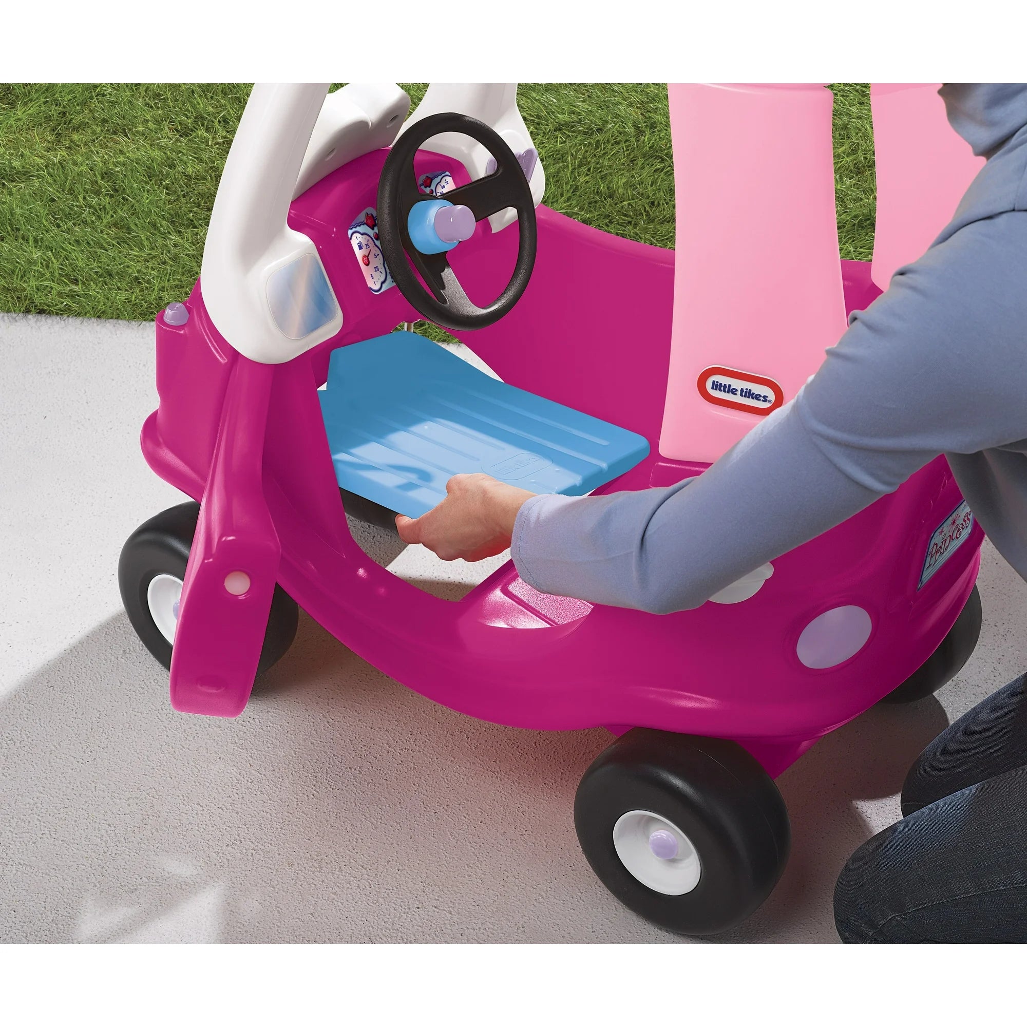 Little Tikes Princess Cozy Coupe (Magenta) For Girls and Boys Ages 1 Year +