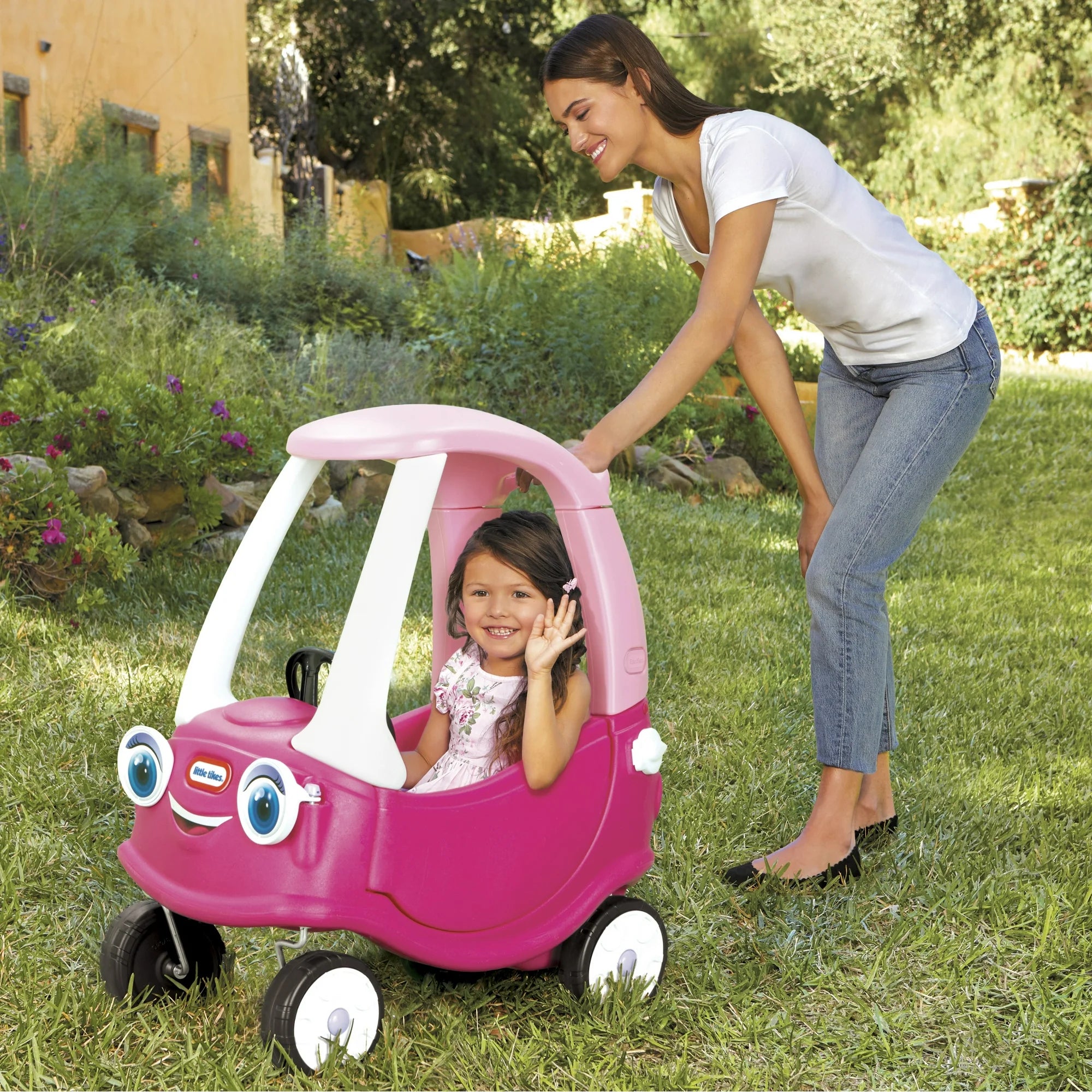 Little Tikes Princess Cozy Coupe Ride on, Pink, for Ages 1 to 5 Years